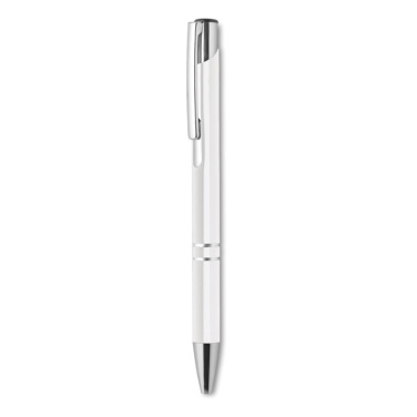 Logo trade promotional gift photo of: Push button aluminium pen