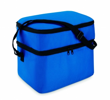 Logo trade corporate gifts image of: Cooler bag with 2 compartments