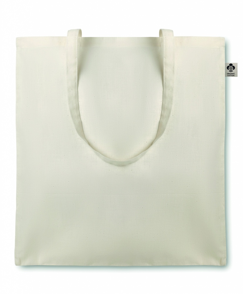 Logotrade business gift image of: 105gr/m² organic cotton bag