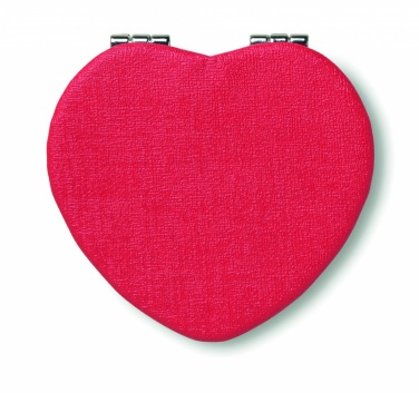 Logotrade promotional merchandise picture of: Heart PU mirror