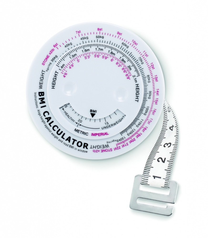 Logo trade promotional items picture of: BMI measuring tape