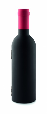 Logotrade promotional giveaway image of: Bottle shape wine set