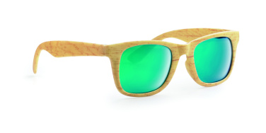 Logotrade promotional gift image of: Wooden look sunglasses MAARDU