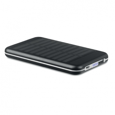 Logo trade advertising product photo of: 4000 mAH solar powerbank