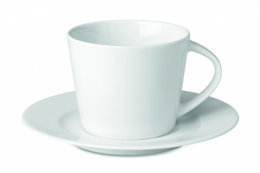 Logo trade promotional product photo of: Cappuccino cup and saucer