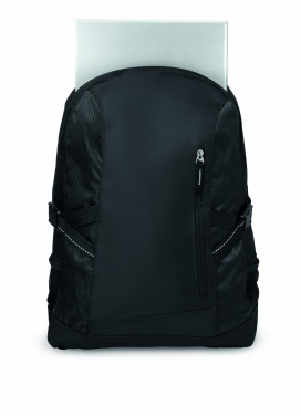 Logo trade corporate gifts picture of: Polyester laptop backpack