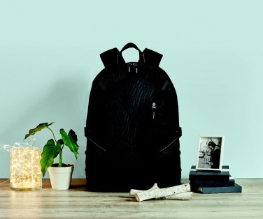 Logo trade corporate gifts picture of: Polyester laptop backpack