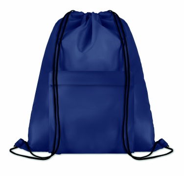 Logo trade promotional giveaway photo of: 210D Polyester drawstring bag