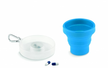 Logotrade promotional gift picture of: Silicone foldable cup