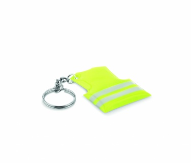 Logotrade advertising product image of: Key ring with reflecting vest Jekabpils