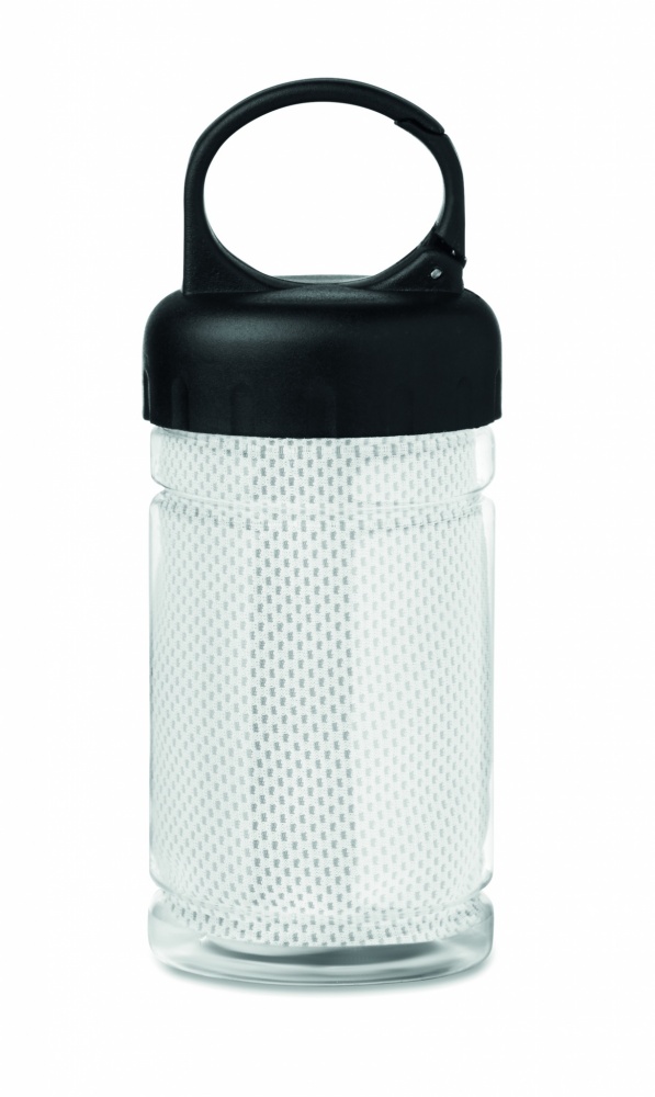 Logo trade corporate gifts picture of: Cooling towel in PET bottle