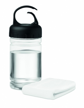 Logotrade promotional gift picture of: Cooling towel in PET bottle