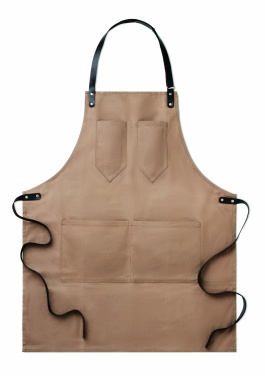 Logo trade promotional merchandise picture of: Apron in leather