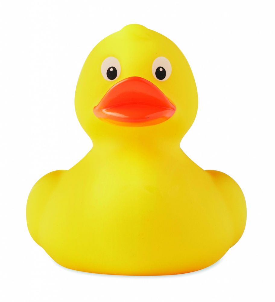 Logo trade business gifts image of: PVC duck