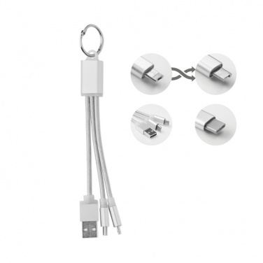 Logo trade promotional item photo of: key ring with USB type C cable Salaspils