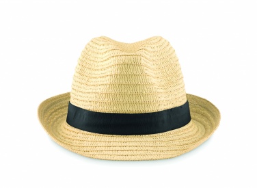 Logo trade promotional giveaways picture of: Paper straw hat