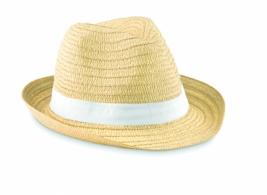 Logo trade promotional gifts picture of: Paper straw hat