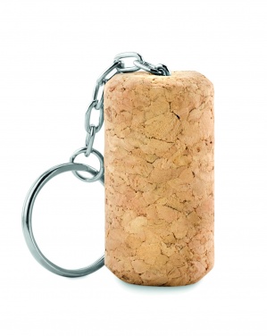 Logotrade corporate gift image of: Wine cork key ring