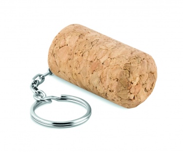 Logo trade advertising products picture of: Wine cork key ring Sigulda