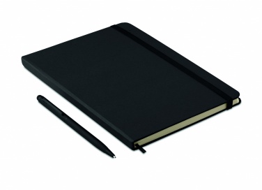 Logo trade promotional product photo of: A5 notebook w/stylus 72 lined