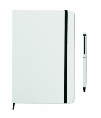 Logotrade corporate gift picture of: A5 notebook w/stylus 72 lined