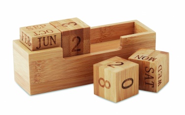 Logotrade corporate gift picture of: Bamboo calendar