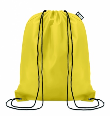 Logo trade corporate gifts picture of: 190T RPET drawstring bag