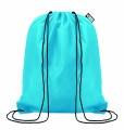 190T RPET drawstring bag, Turquoise