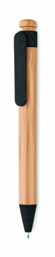 Logo trade promotional merchandise image of: Bamboo/Wheat-Straw ABS ball pen