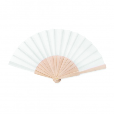 Logotrade corporate gift picture of: Manual hand fan wood