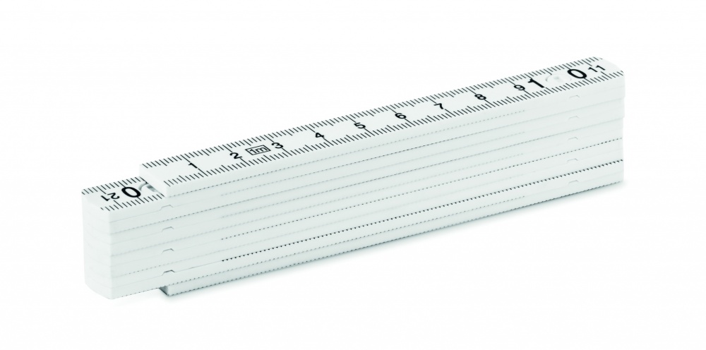 Logotrade advertising product image of: Folding ruler 1m