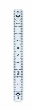 Logotrade promotional item picture of: Folding ruler 1m