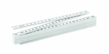 Logo trade promotional giveaways picture of: Folding ruler 2m