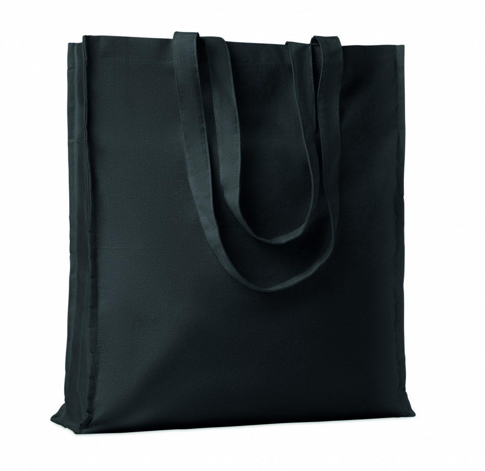 Logo trade promotional gift photo of: 140gr/m² cotton shopping bag