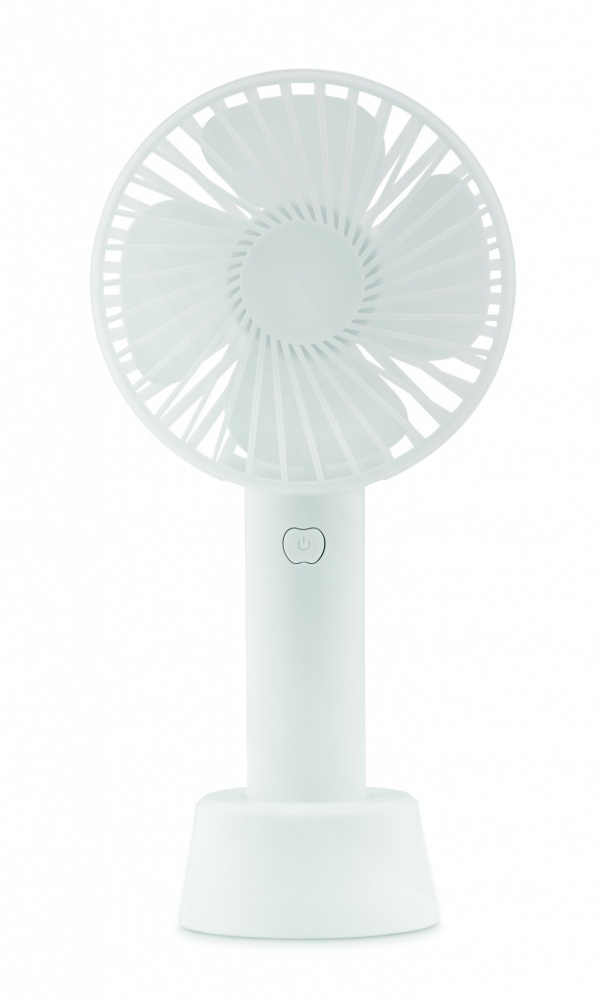 Logo trade promotional item photo of: USB desk fan with stand 