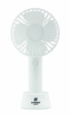 Logotrade advertising product picture of: USB desk fan with stand 