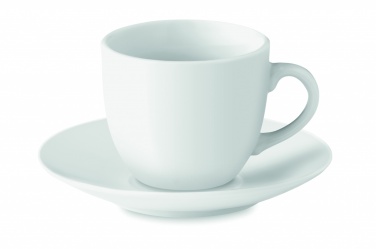 Logo trade promotional items picture of: Espresso cup and saucer 80 ml