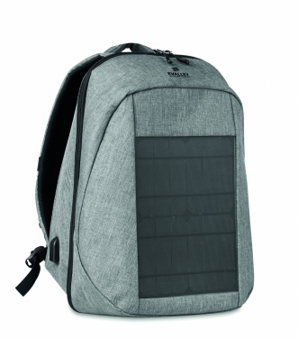 Logo trade corporate gift photo of: Backpack solar