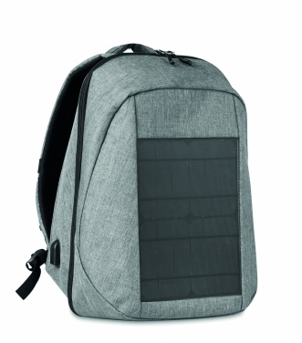 Logo trade promotional merchandise picture of: Backpack solar