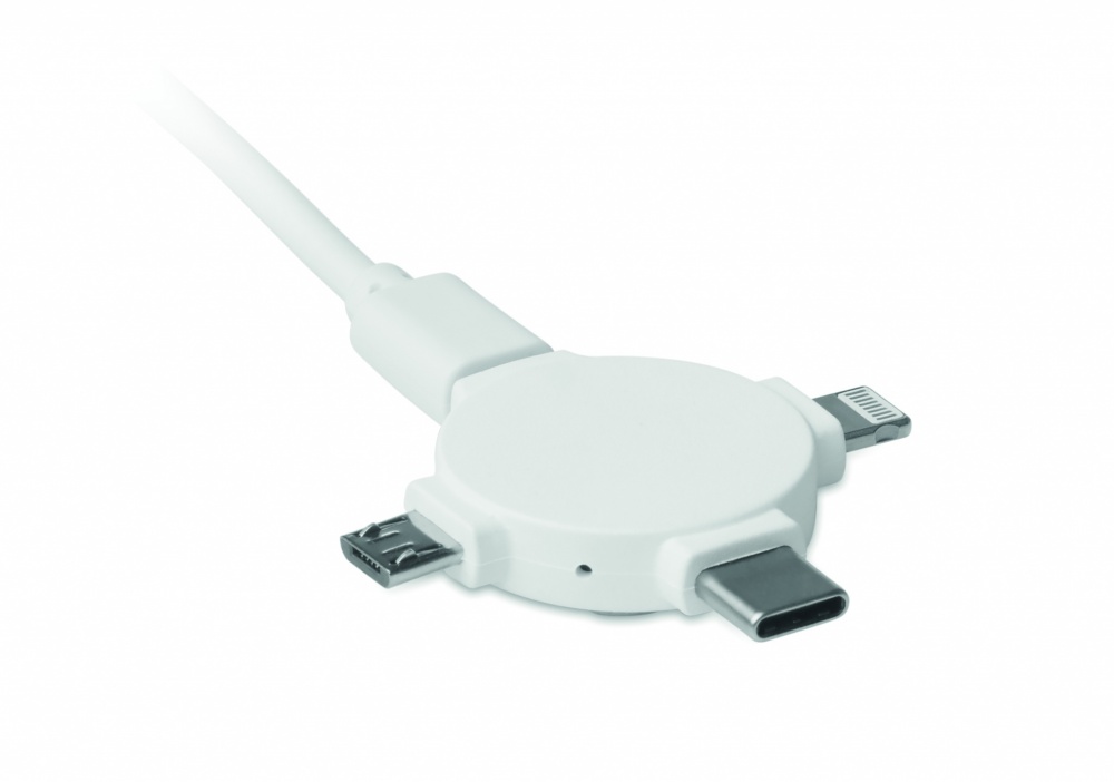 Logotrade promotional product image of: 3 in 1 cable adapter