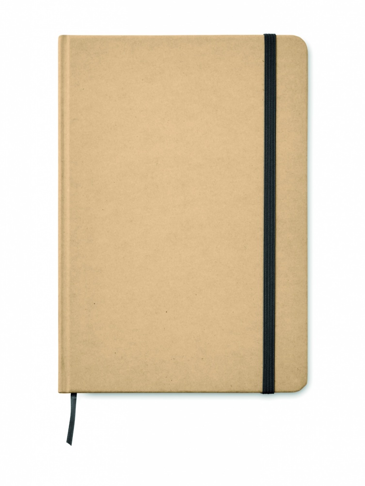 Logo trade advertising products picture of: A5 recycled notebook 80 lined