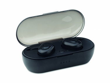 Logotrade promotional item picture of: TWS earbuds with charging box