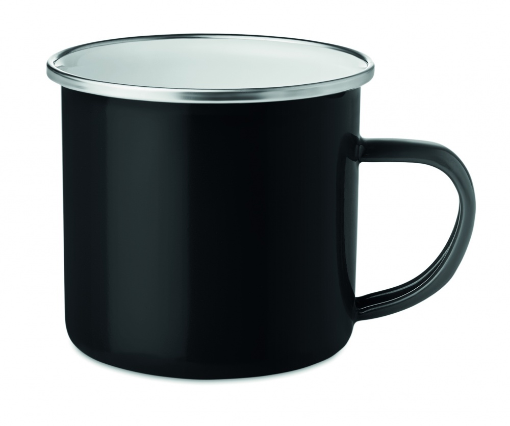 Logotrade promotional giveaways photo of: Metal mug with enamel layer