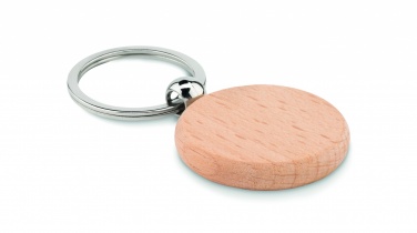 Logotrade promotional giveaways photo of: Round wooden key ring Saldus