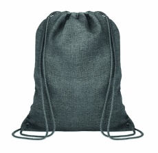 1200D heathered drawstring bag