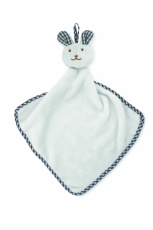 Plush rabbit design baby towel