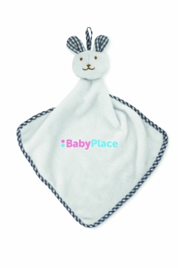 Logo trade promotional giveaways picture of: Plush rabbit design baby towel