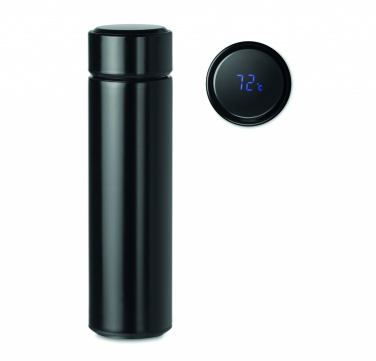 Logotrade promotional item image of: Bottle with touch thermometer