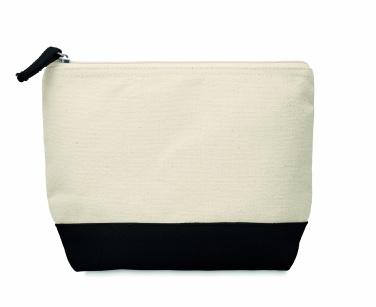 Logotrade business gifts photo of: Bicolour cotton cosmetic bag