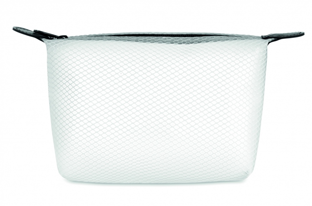 Logo trade corporate gift photo of: Mesh EVA toiletry bag